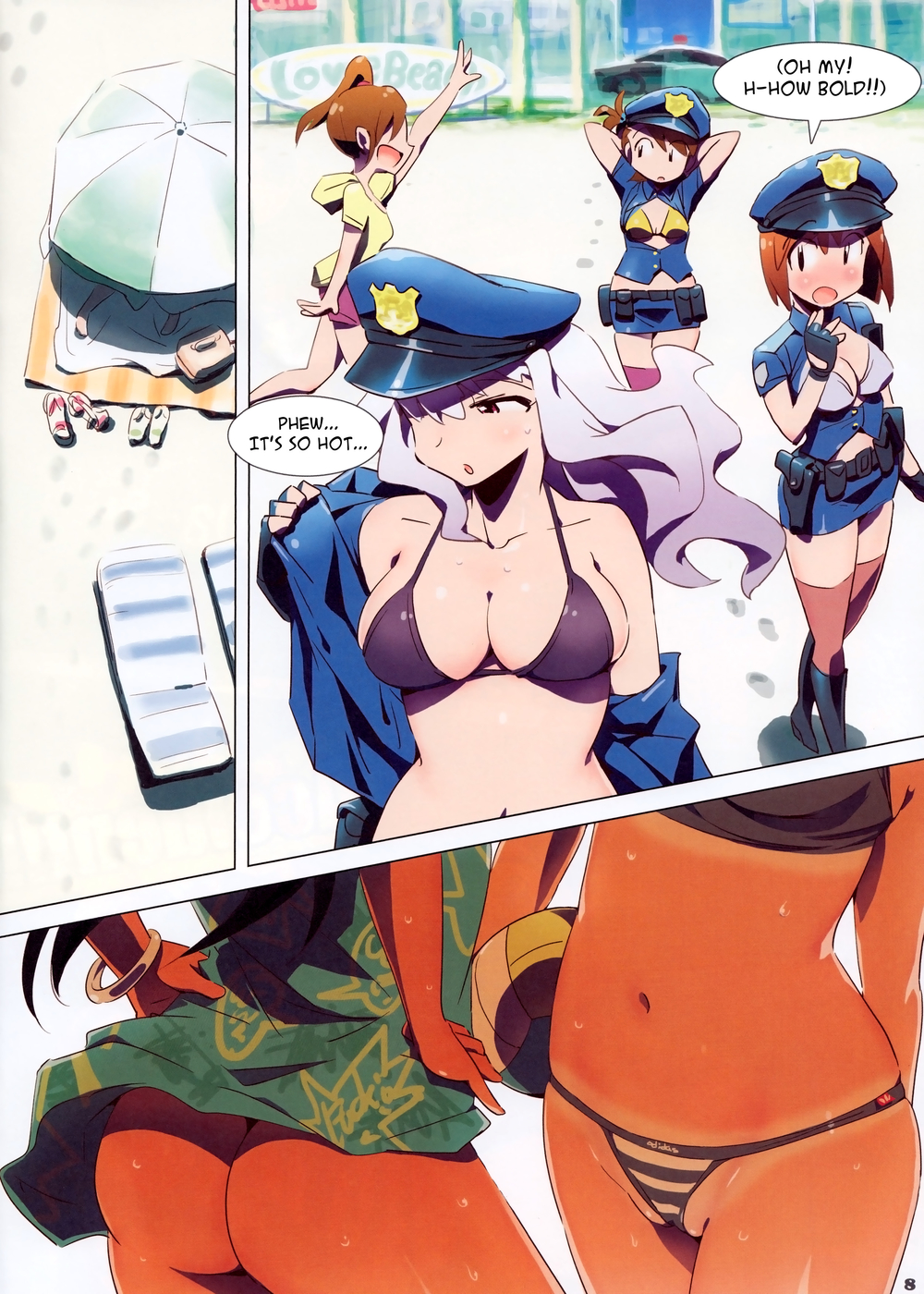 Hentai Manga Comic-Hot Hot Summer City 765-Read-7